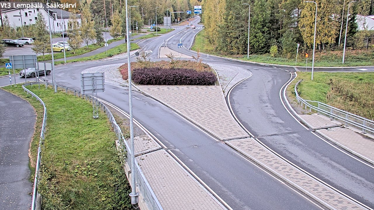 Weather Camera Image Road 3 Lempäälä, Sääksjärvi, Lempäälä, Pirkanmaa