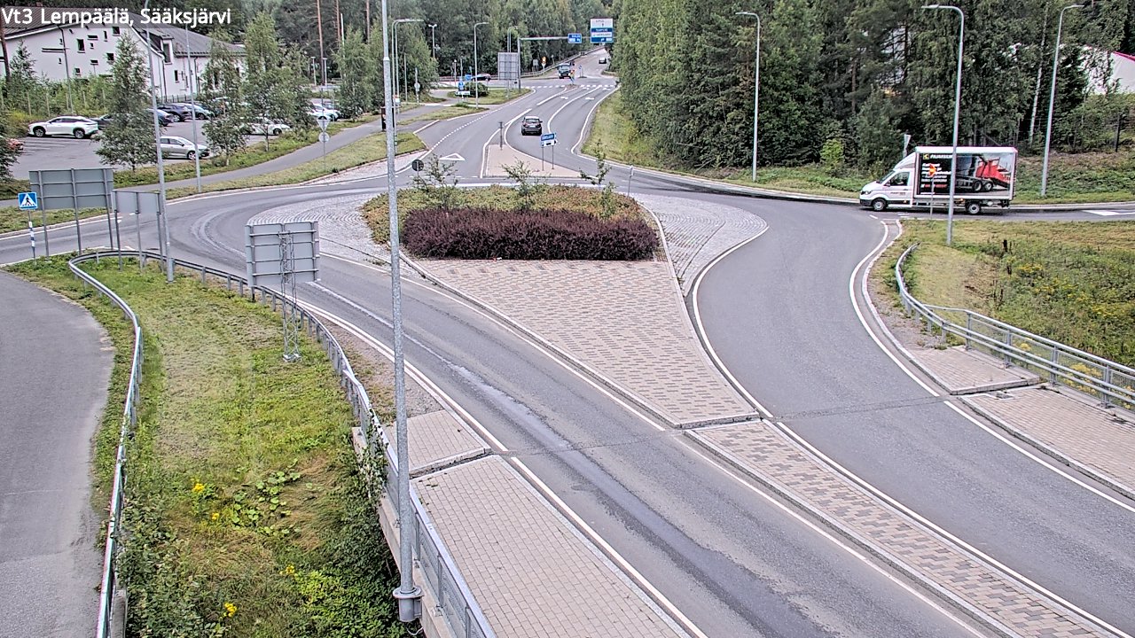 Weather Camera Image Road 3 Lempäälä, Sääksjärvi, Lempäälä, Pirkanmaa