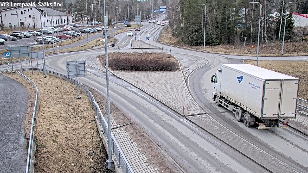 Weather Camera Image Road 3 Lempäälä, Sääksjärvi, Lempäälä, Pirkanmaa