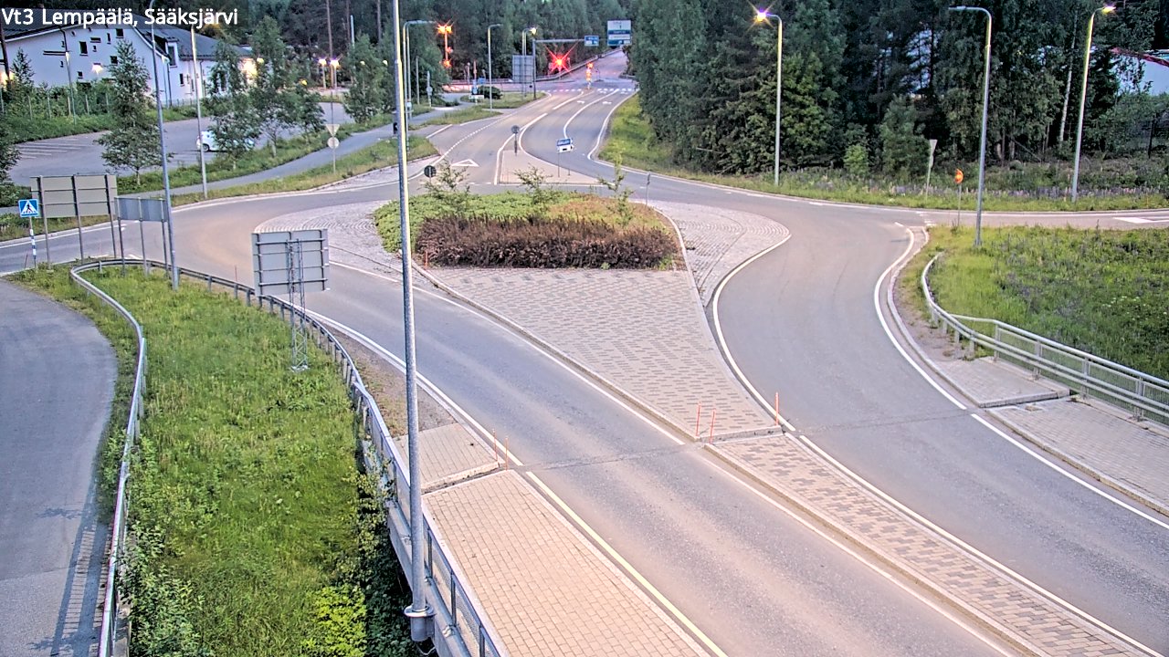 Weather Camera Image Road 3 Lempäälä, Sääksjärvi, Lempäälä, Pirkanmaa