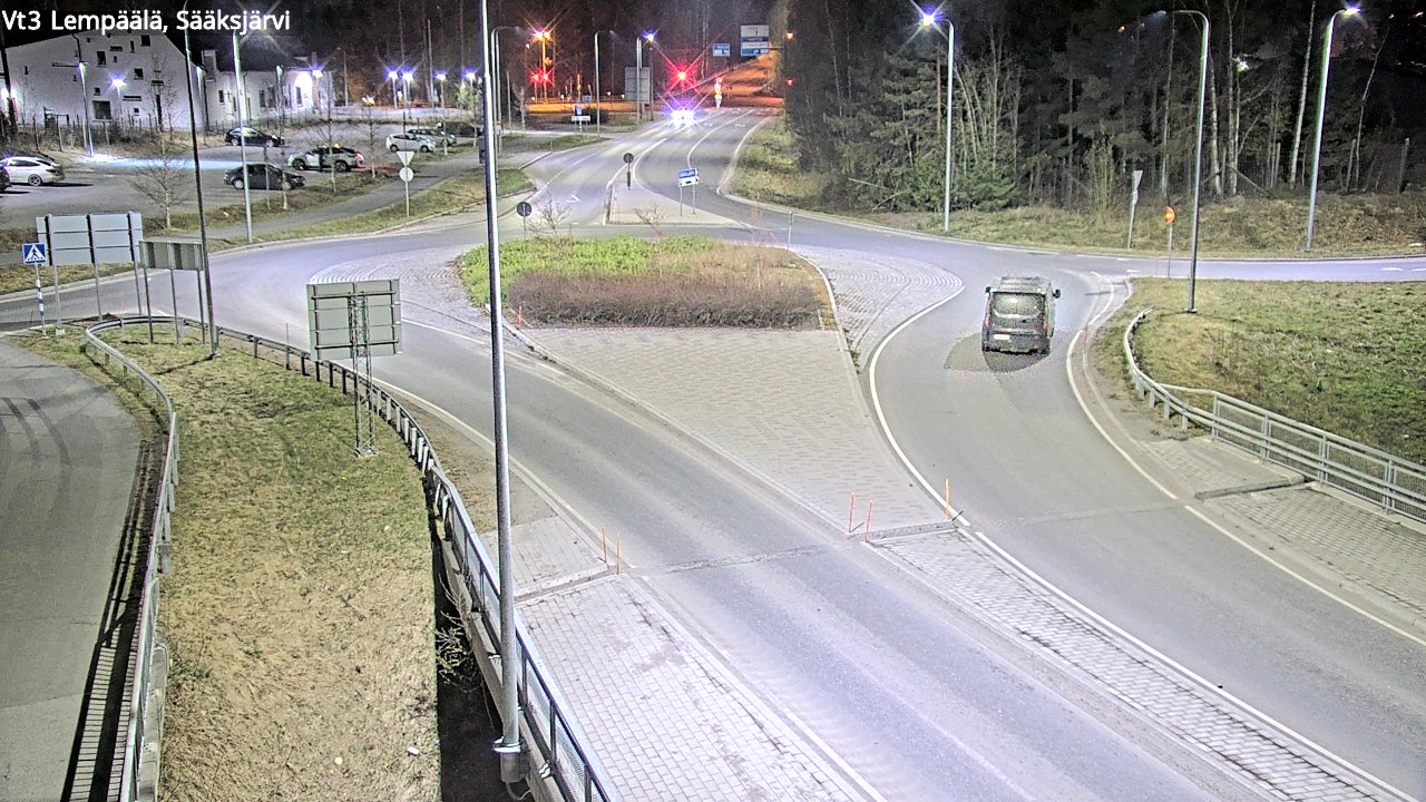 Weather Camera Image Road 3 Lempäälä, Sääksjärvi, Lempäälä, Pirkanmaa
