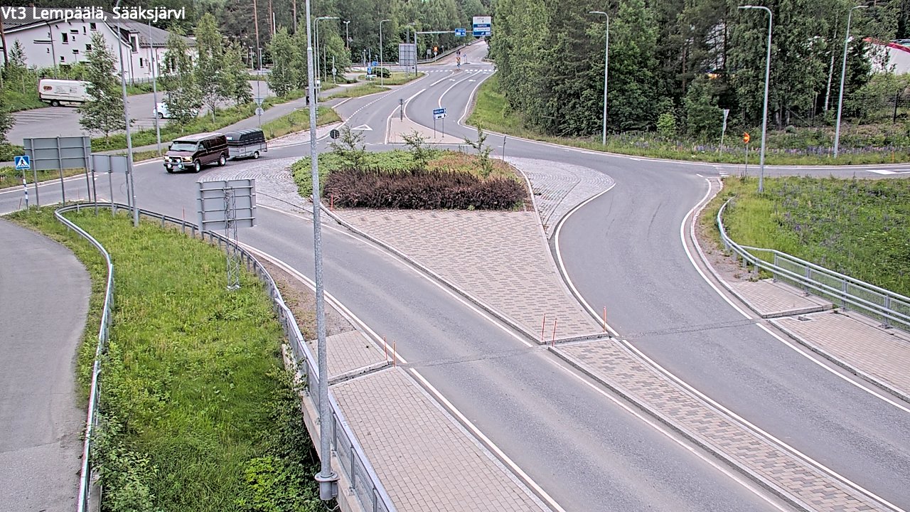 Weather Camera Image Road 3 Lempäälä, Sääksjärvi, Lempäälä, Pirkanmaa