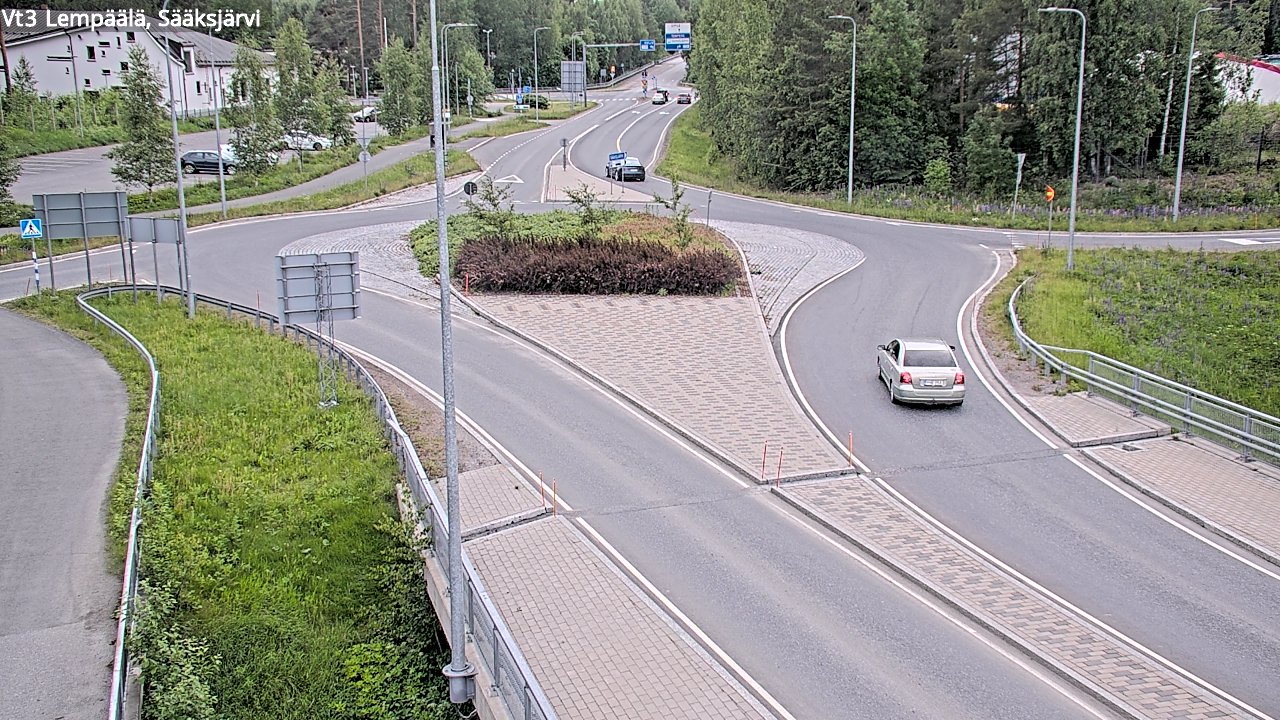 Weather Camera Image Road 3 Lempäälä, Sääksjärvi, Lempäälä, Pirkanmaa