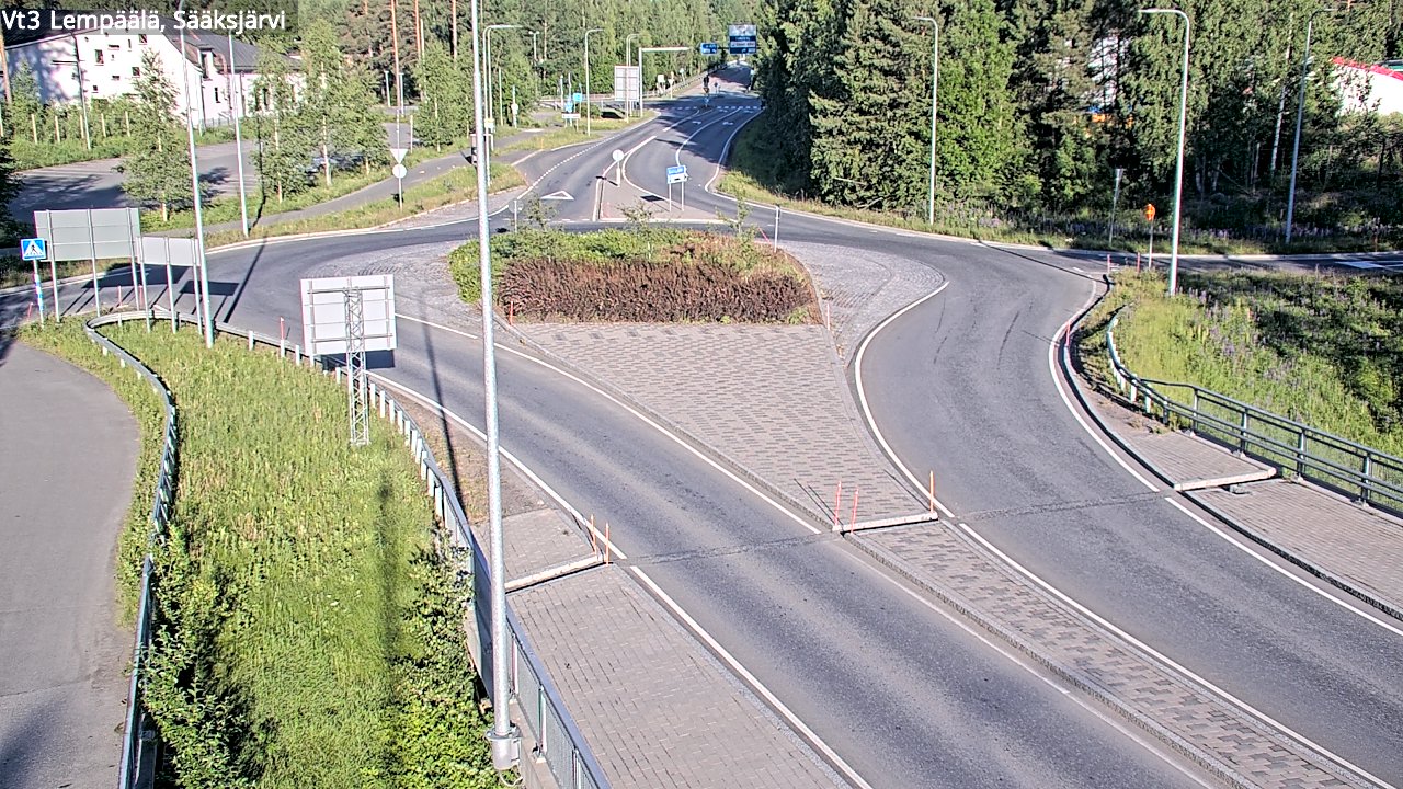 Weather Camera Image Road 3 Lempäälä, Sääksjärvi, Lempäälä, Pirkanmaa