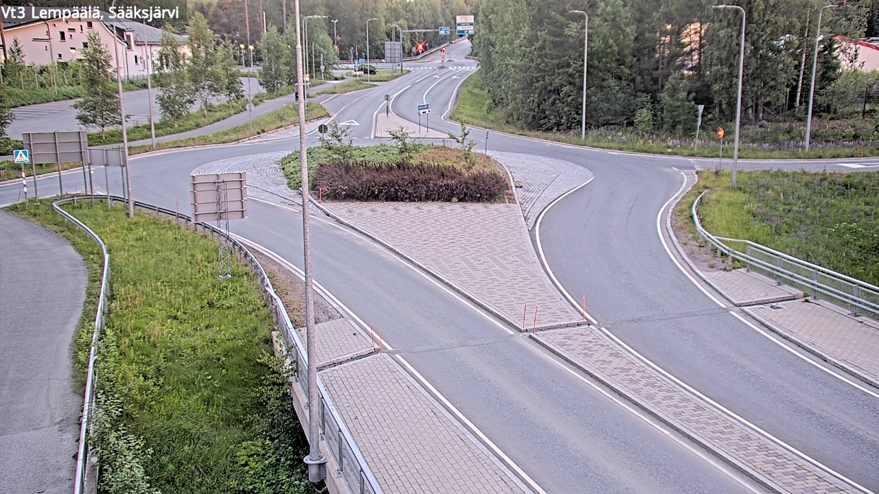 Weather Camera Image Road 3 Lempäälä, Sääksjärvi, Lempäälä, Pirkanmaa