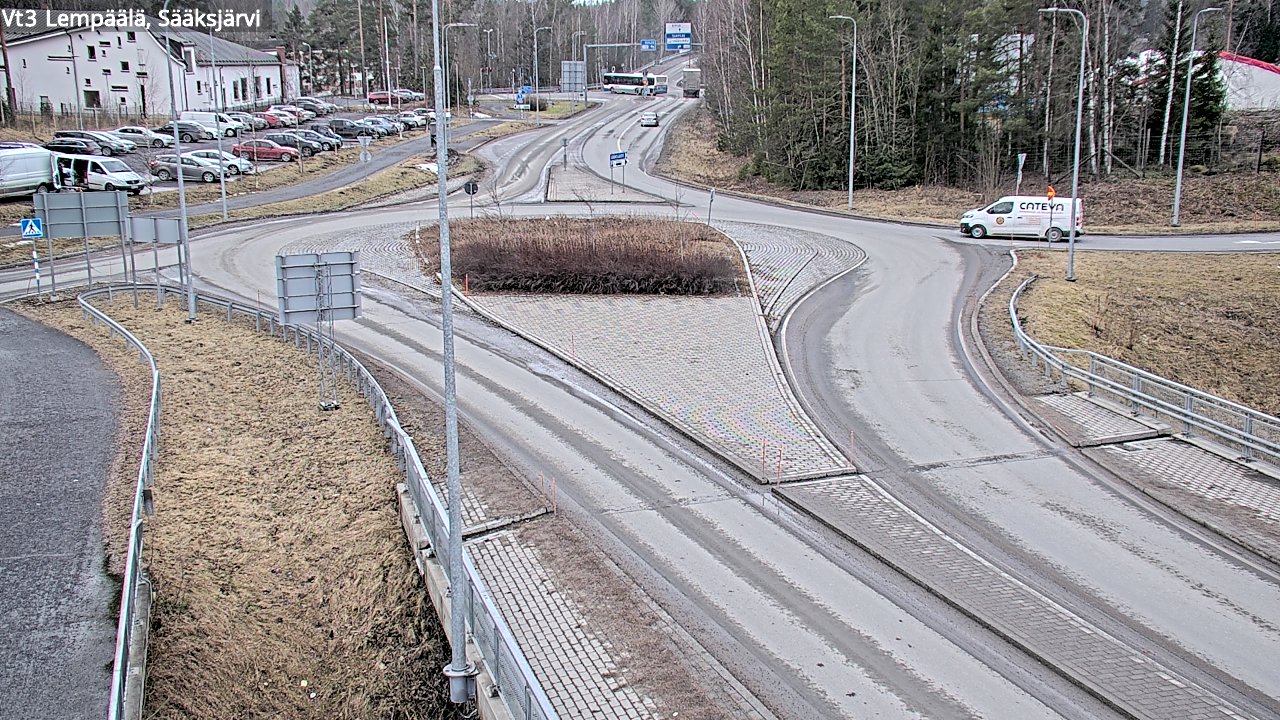 Weather Camera Image Road 3 Lempäälä, Sääksjärvi, Lempäälä, Pirkanmaa