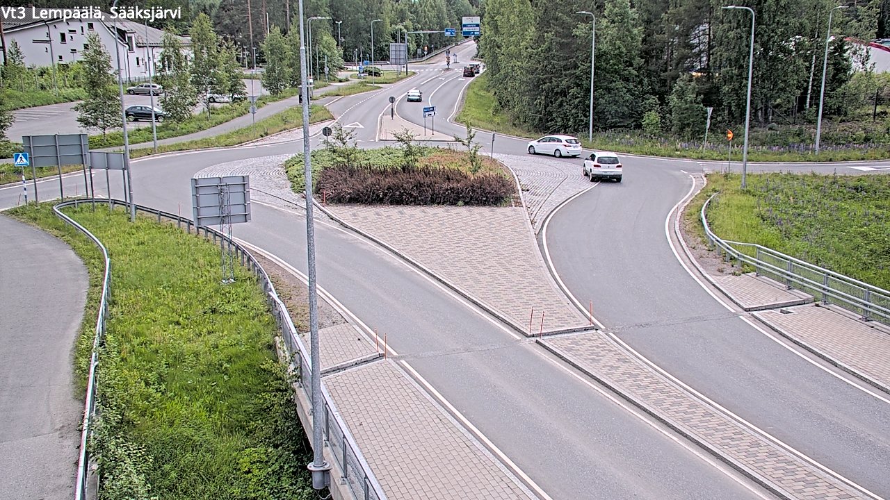 Weather Camera Image Road 3 Lempäälä, Sääksjärvi, Lempäälä, Pirkanmaa