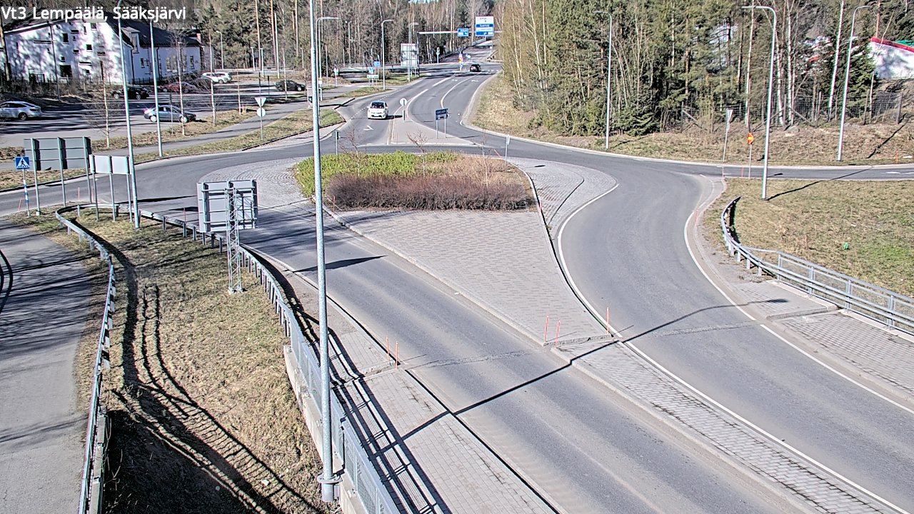 Kelikamerat Kuva Tie 3 Lempäälä, Sääksjärvi, Lempäälä, Pirkanmaa