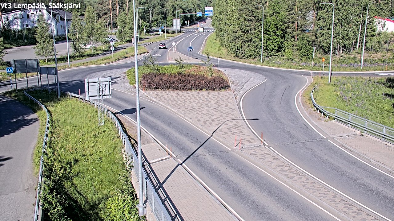 Weather Camera Image Road 3 Lempäälä, Sääksjärvi, Lempäälä, Pirkanmaa
