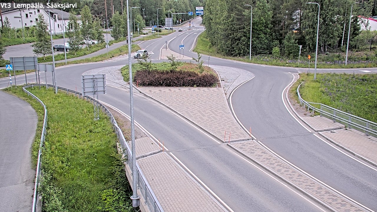 Weather Camera Image Road 3 Lempäälä, Sääksjärvi, Lempäälä, Pirkanmaa