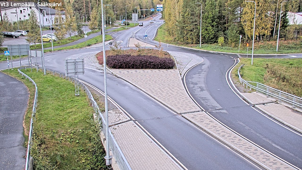 Weather Camera Image Road 3 Lempäälä, Sääksjärvi, Lempäälä, Pirkanmaa