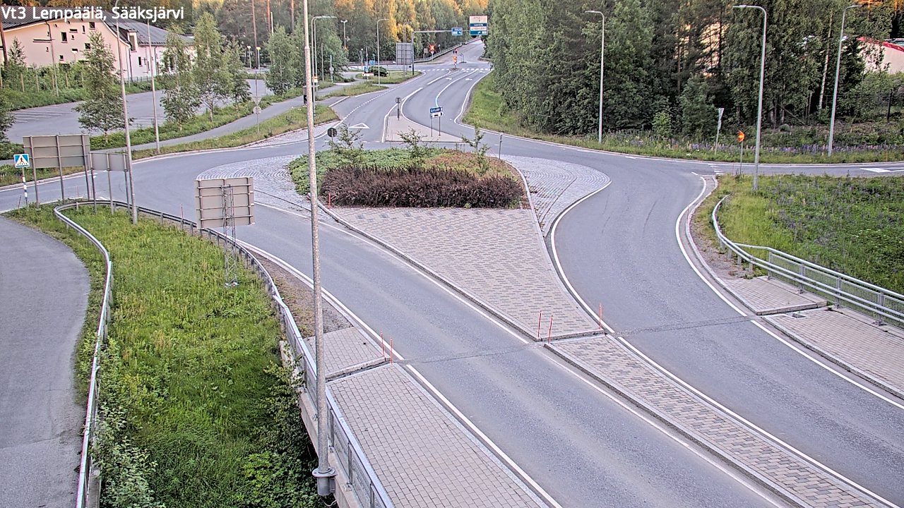 Weather Camera Image Road 3 Lempäälä, Sääksjärvi, Lempäälä, Pirkanmaa