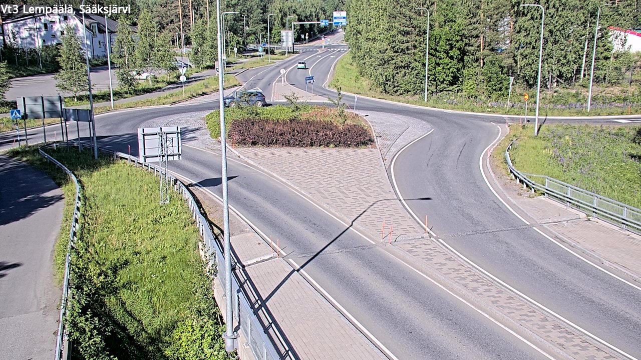 Weather Camera Image Road 3 Lempäälä, Sääksjärvi, Lempäälä, Pirkanmaa