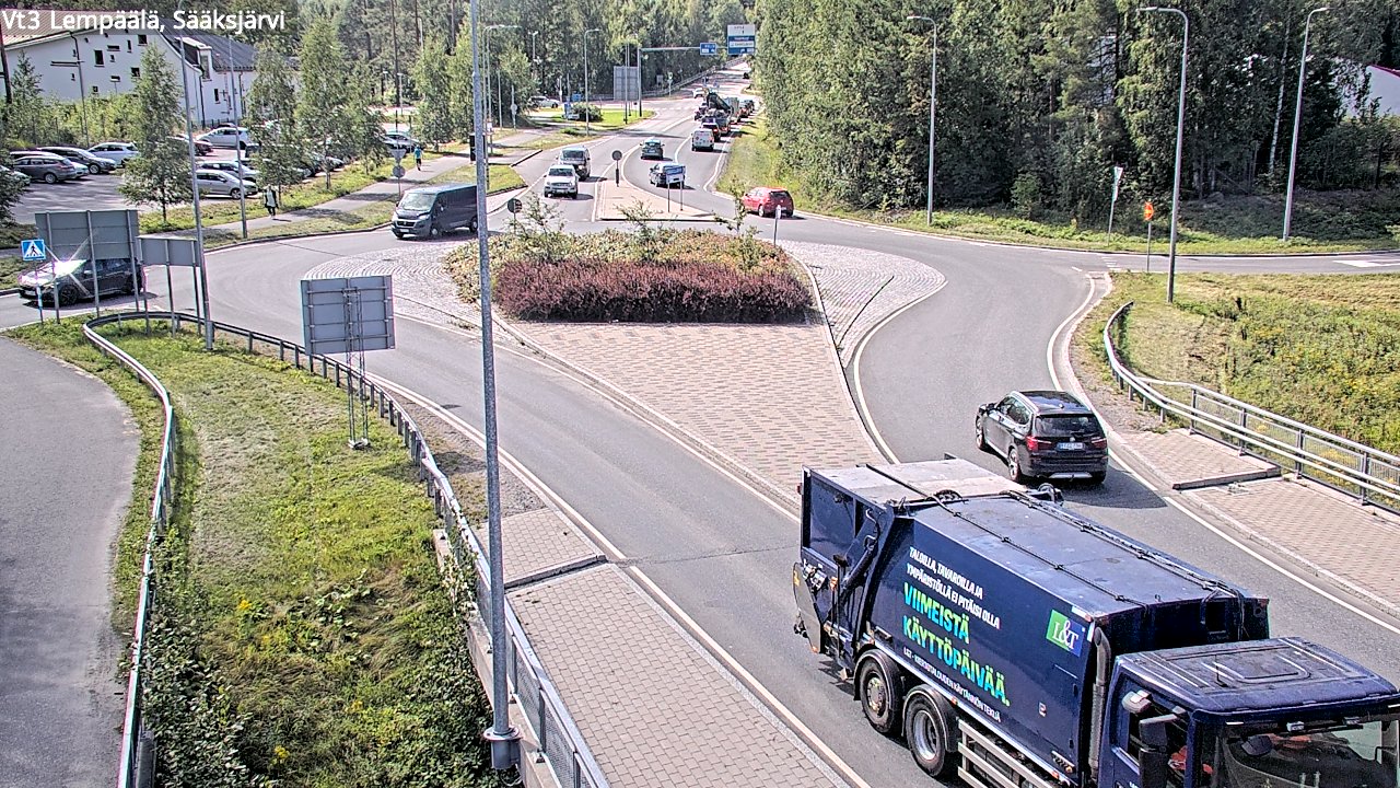 Kelikamerat Kuva Tie 3 Lempäälä, Sääksjärvi, Lempäälä, Pirkanmaa