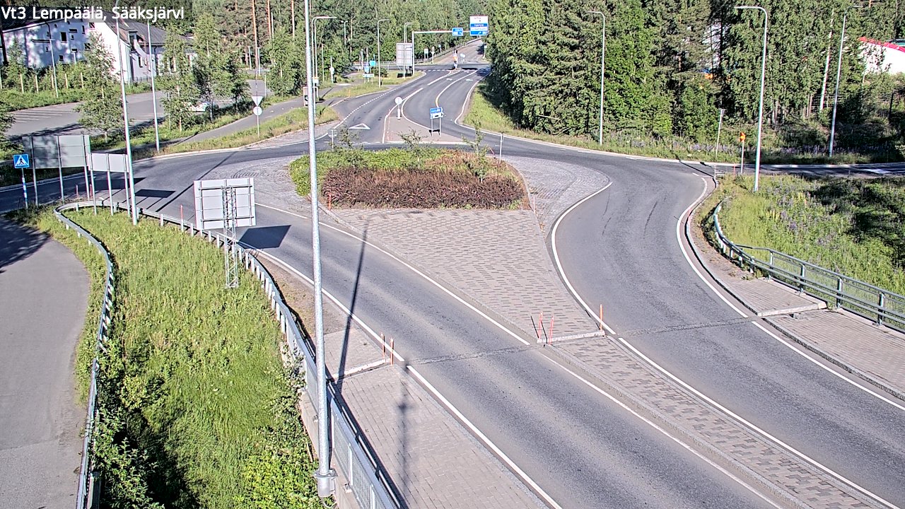 Weather Camera Image Road 3 Lempäälä, Sääksjärvi, Lempäälä, Pirkanmaa