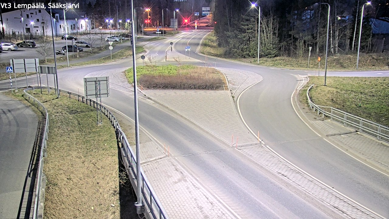 Weather Camera Image Road 3 Lempäälä, Sääksjärvi, Lempäälä, Pirkanmaa