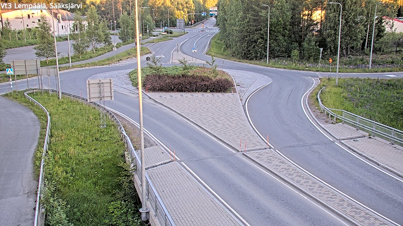 Weather Camera Image Road 3 Lempäälä, Sääksjärvi, Lempäälä, Pirkanmaa