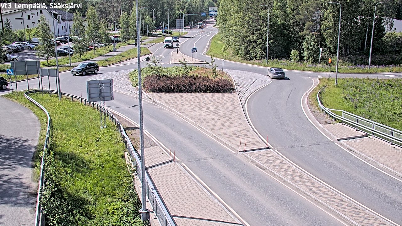 Kelikamerat Kuva Tie 3 Lempäälä, Sääksjärvi, Lempäälä, Pirkanmaa