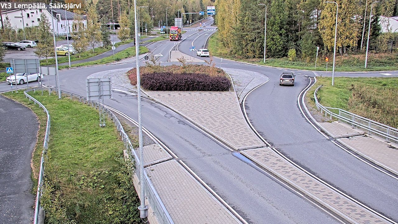 Weather Camera Image Road 3 Lempäälä, Sääksjärvi, Lempäälä, Pirkanmaa