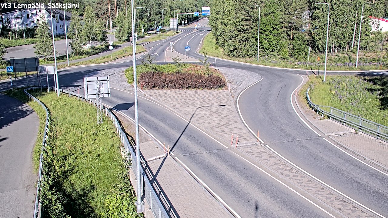 Weather Camera Image Road 3 Lempäälä, Sääksjärvi, Lempäälä, Pirkanmaa
