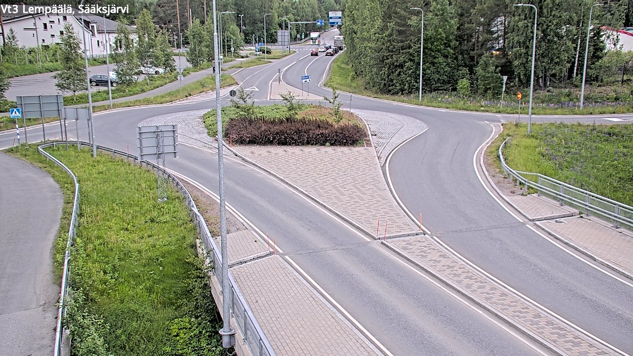 Weather Camera Image Road 3 Lempäälä, Sääksjärvi, Lempäälä, Pirkanmaa