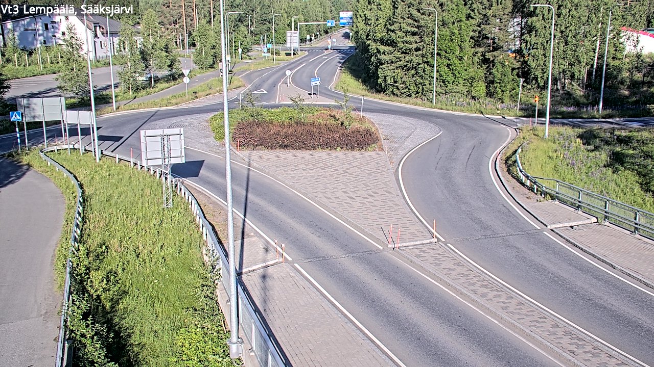 Weather Camera Image Road 3 Lempäälä, Sääksjärvi, Lempäälä, Pirkanmaa