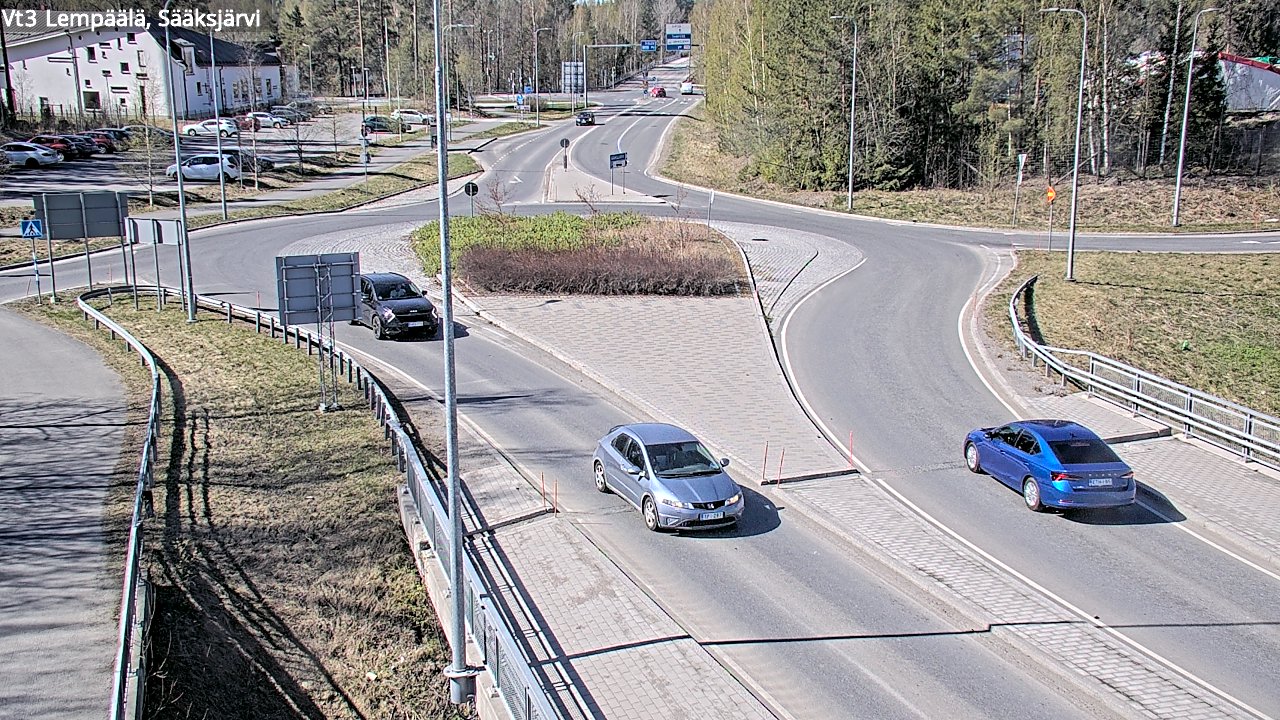 Weather Camera Image Väg 3 Lembois, Sääksjärvi, Lempäälä, Pirkanmaa