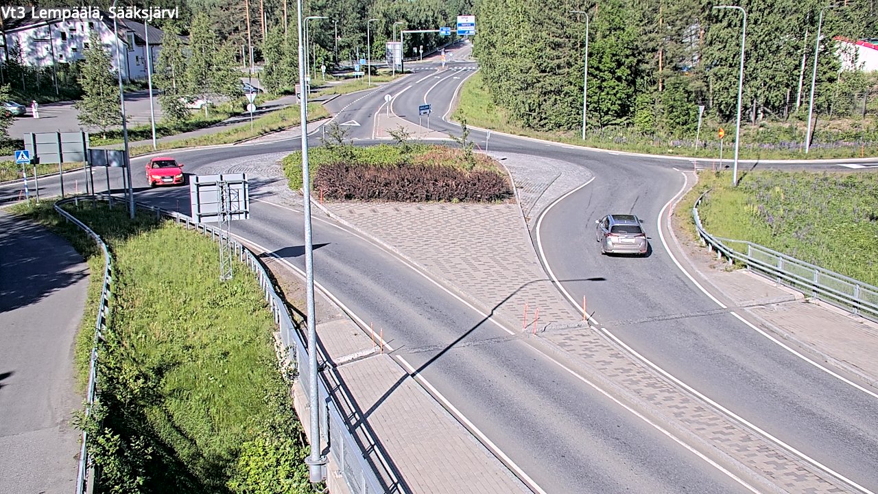 Weather Camera Image Road 3 Lempäälä, Sääksjärvi, Lempäälä, Pirkanmaa