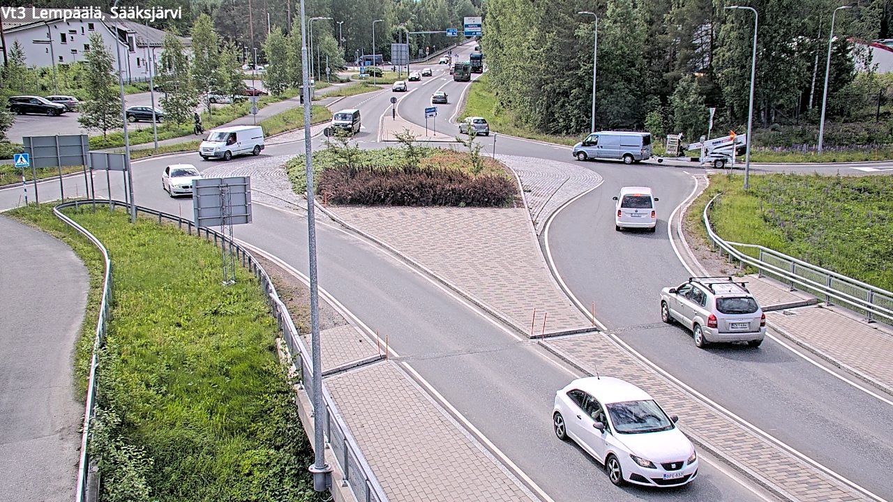 Weather Camera Image Road 3 Lempäälä, Sääksjärvi, Lempäälä, Pirkanmaa