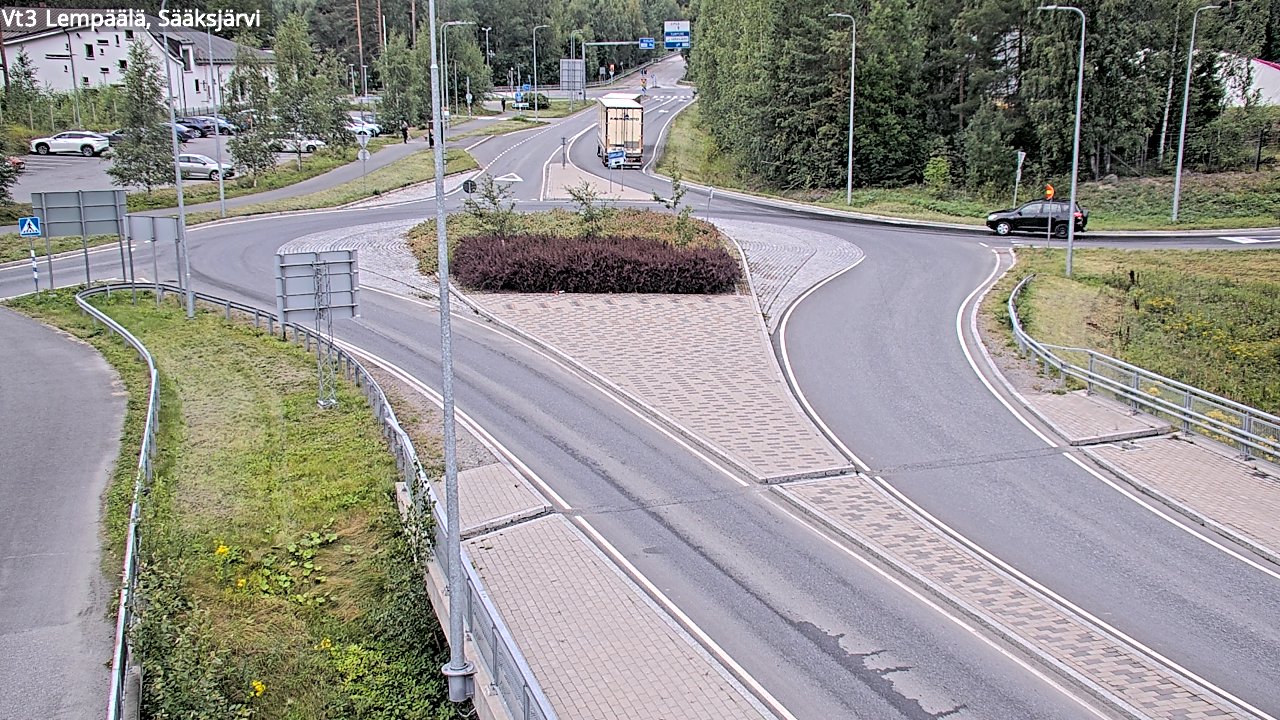 Weather Camera Image Road 3 Lempäälä, Sääksjärvi, Lempäälä, Pirkanmaa