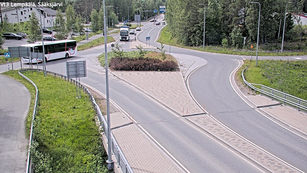 Weather Camera Image Road 3 Lempäälä, Sääksjärvi, Lempäälä, Pirkanmaa