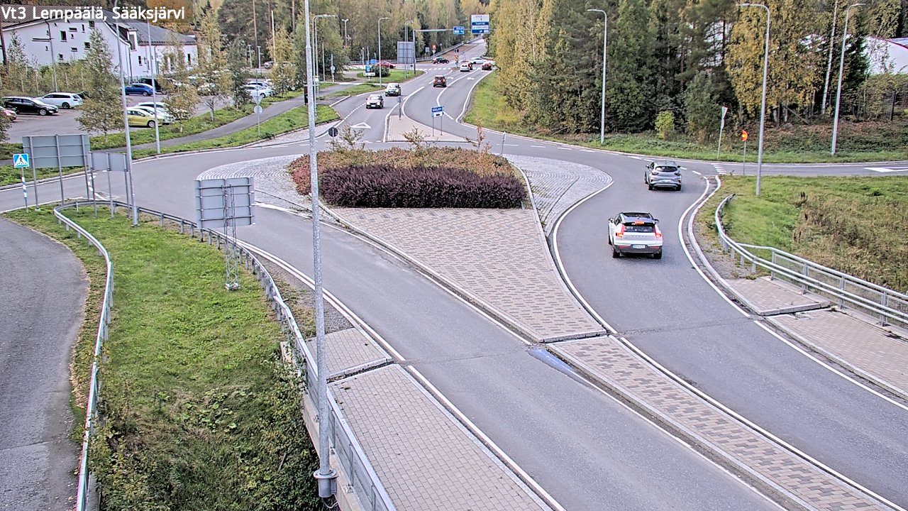 Weather Camera Image Road 3 Lempäälä, Sääksjärvi, Lempäälä, Pirkanmaa