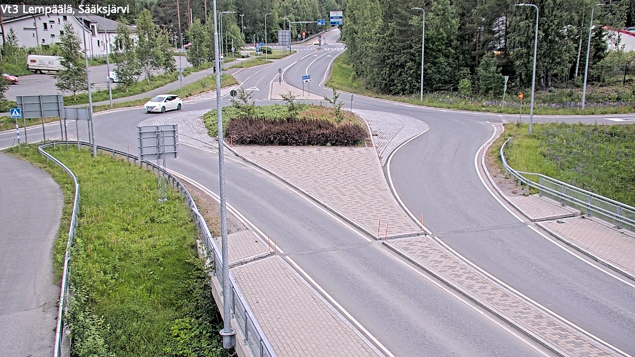 Weather Camera Image Road 3 Lempäälä, Sääksjärvi, Lempäälä, Pirkanmaa