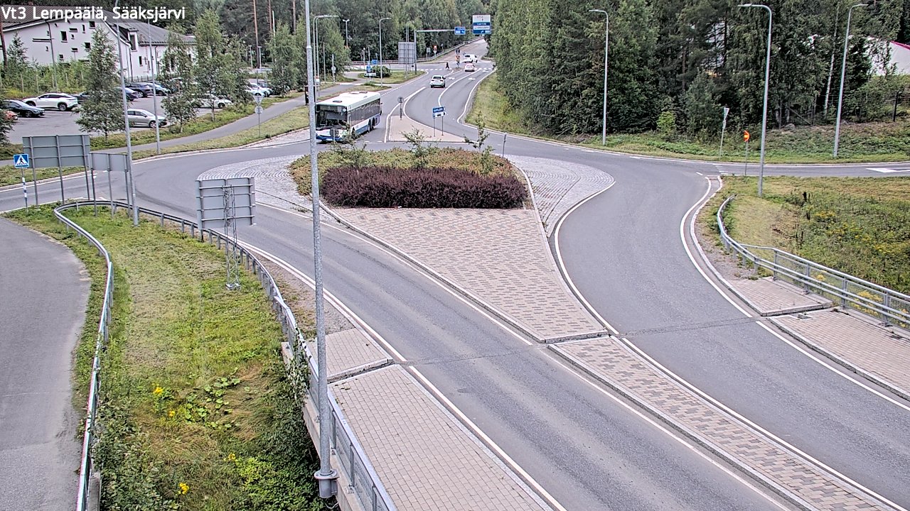 Weather Camera Image Road 3 Lempäälä, Sääksjärvi, Lempäälä, Pirkanmaa