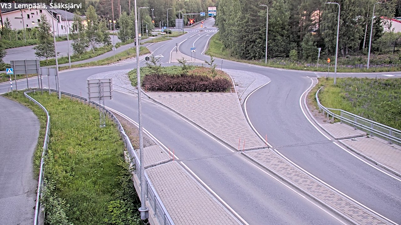 Weather Camera Image Road 3 Lempäälä, Sääksjärvi, Lempäälä, Pirkanmaa