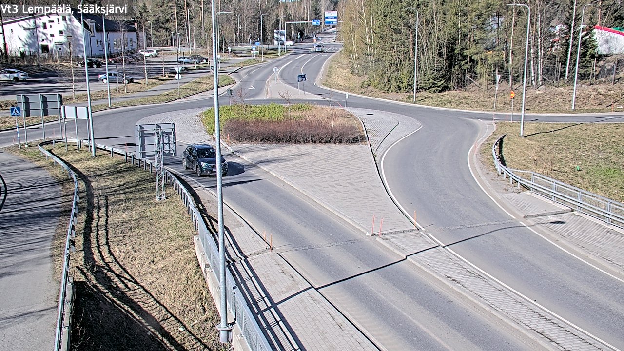 Kelikamerat Kuva Tie 3 Lempäälä, Sääksjärvi, Lempäälä, Pirkanmaa