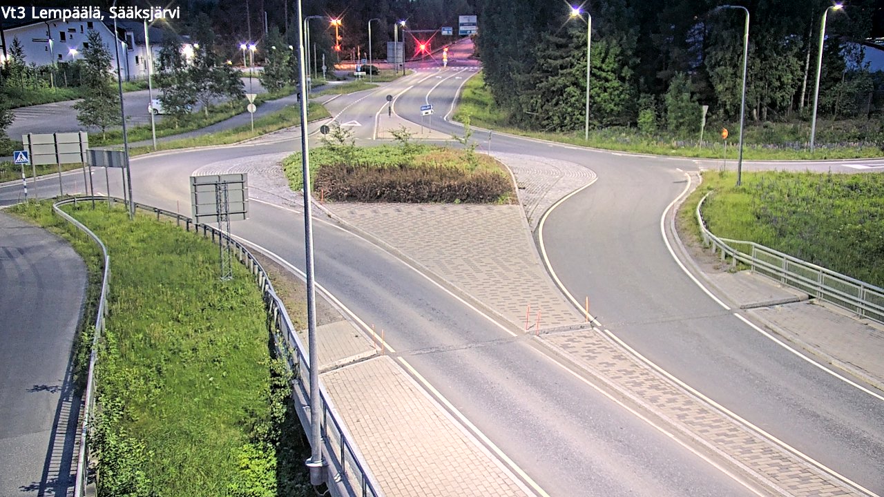 Weather Camera Image Road 3 Lempäälä, Sääksjärvi, Lempäälä, Pirkanmaa