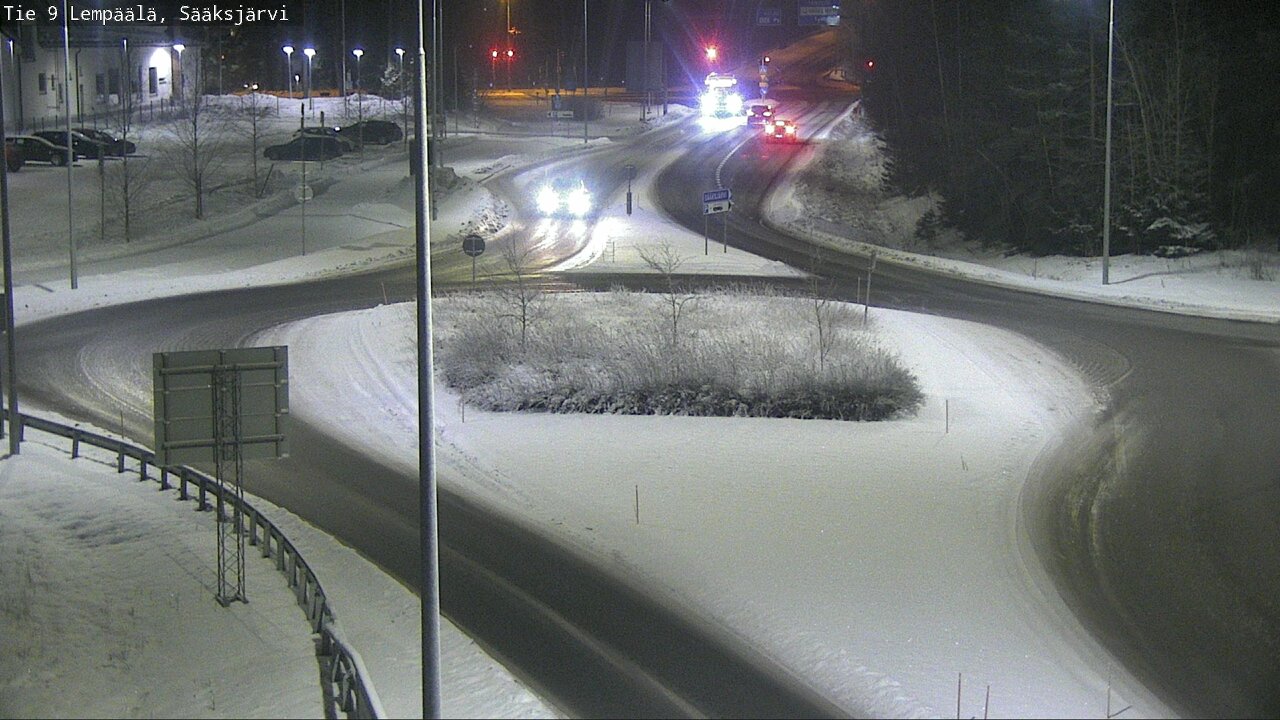 Weather Camera Image Road 3 Lempäälä, Sääksjärvi, Lempäälä, Pirkanmaa