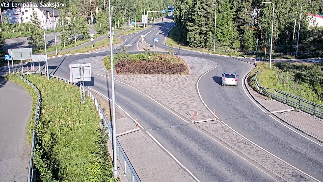 Weather Camera Image Road 3 Lempäälä, Sääksjärvi, Lempäälä, Pirkanmaa