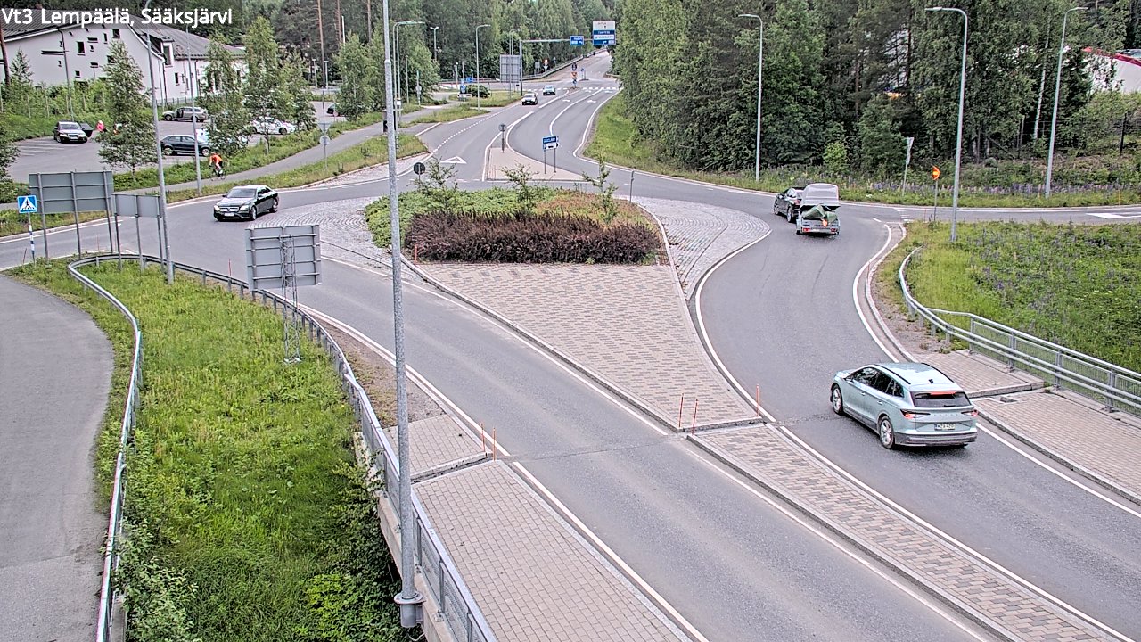 Weather Camera Image Road 3 Lempäälä, Sääksjärvi, Lempäälä, Pirkanmaa