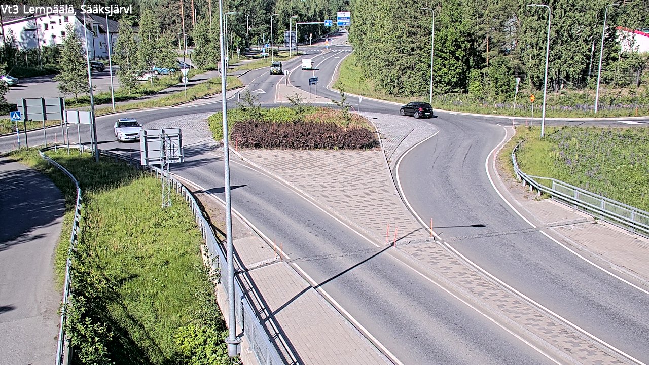 Weather Camera Image Road 3 Lempäälä, Sääksjärvi, Lempäälä, Pirkanmaa