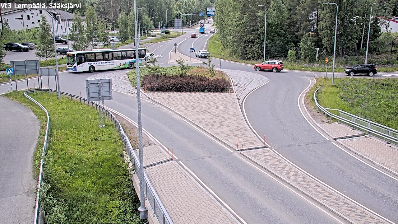 Weather Camera Image Road 3 Lempäälä, Sääksjärvi, Lempäälä, Pirkanmaa