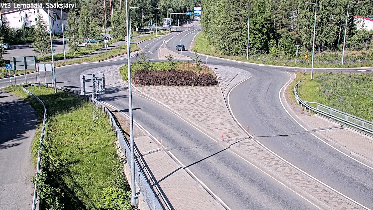 Weather Camera Image Road 3 Lempäälä, Sääksjärvi, Lempäälä, Pirkanmaa