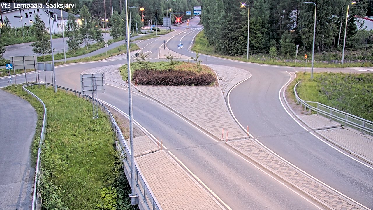 Weather Camera Image Road 3 Lempäälä, Sääksjärvi, Lempäälä, Pirkanmaa