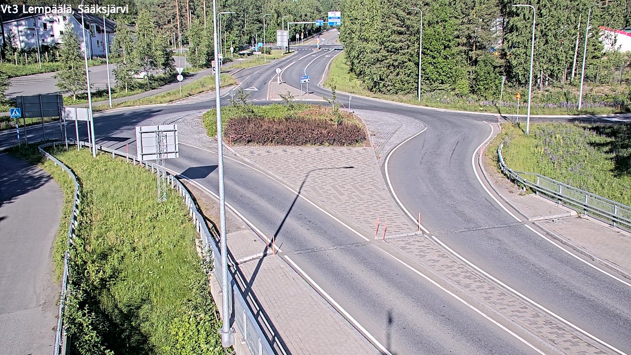 Weather Camera Image Road 3 Lempäälä, Sääksjärvi, Lempäälä, Pirkanmaa