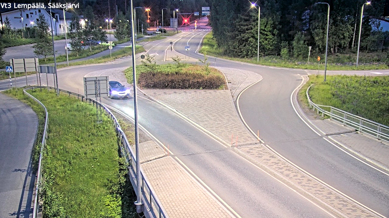 Weather Camera Image Road 3 Lempäälä, Sääksjärvi, Lempäälä, Pirkanmaa