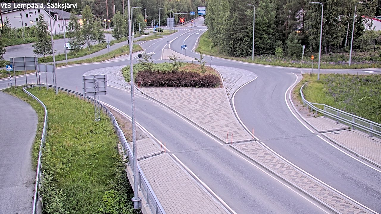 Weather Camera Image Road 3 Lempäälä, Sääksjärvi, Lempäälä, Pirkanmaa
