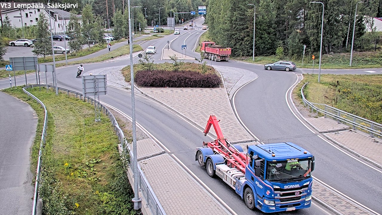 Weather Camera Image Road 3 Lempäälä, Sääksjärvi, Lempäälä, Pirkanmaa