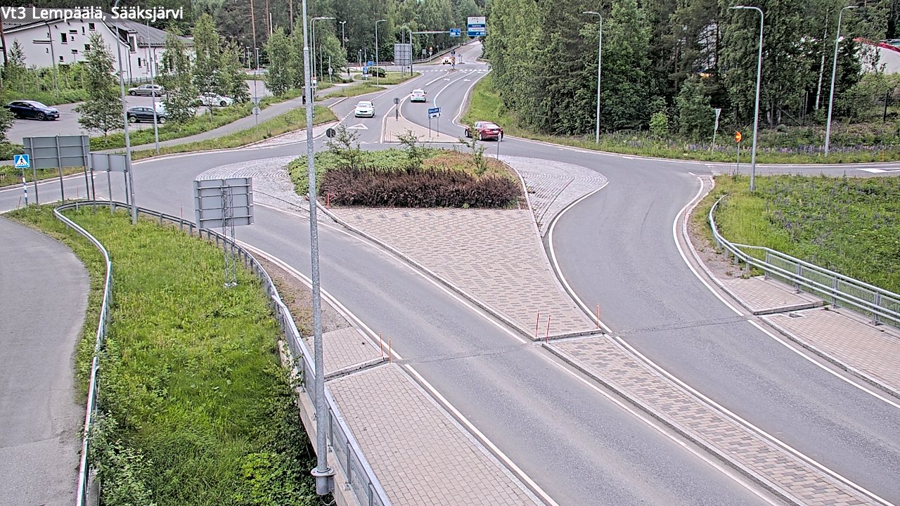 Weather Camera Image Road 3 Lempäälä, Sääksjärvi, Lempäälä, Pirkanmaa