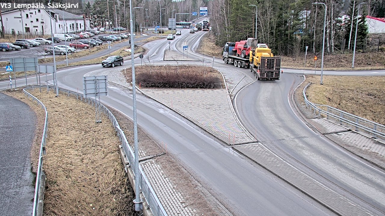 Weather Camera Image Road 3 Lempäälä, Sääksjärvi, Lempäälä, Pirkanmaa